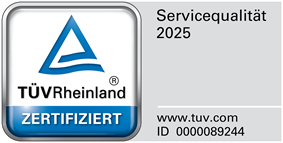 Westberggarage GmbH ist von TÜV Rheinland zertifiziert Bild mit Zertifikat von TÜV-Rheinland